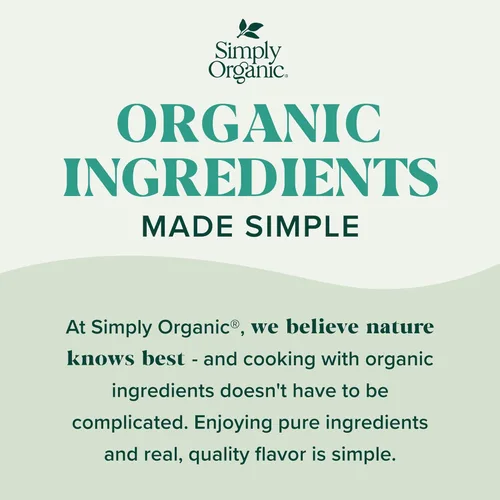 Vista 6 de Cebolla Simply Organic, polvo blanco certificado, contenedor de 3 onzas