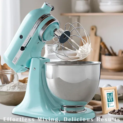 Vista 7 de Accesorio de batidor resistente para batidoras KitchenAid de 4.5-5QT con cabezal basculante - Látigo de alambre de acero inoxidable extra grueso
