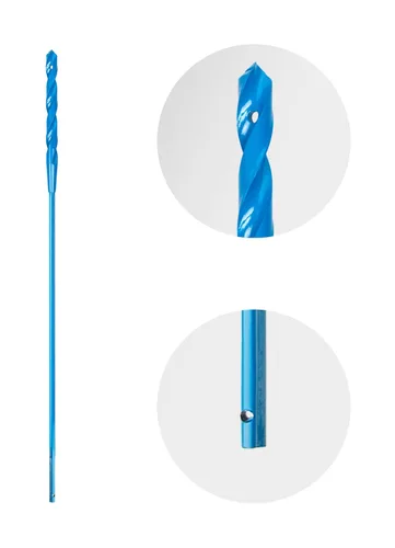 Vista 7 de Jonard Tools DBC-1218 Broca combinada para campanero, madera y mampostería, 1/2" x 18