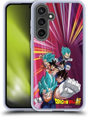 Vista 323 de Head Case Designs Funda de gel con licencia oficial de Dragon Ball Super Group Future Trunks Arc Characters [protección de grado militar] compatible