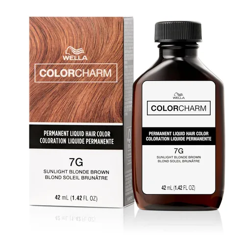 Vista 10 de WELLA Color Charm - Tinte líquido permanente para el cabello para cobertura de canas, color marrón claro