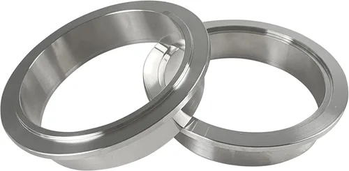 Vista 5 de HFS (R) Abrazadera de banda en V de acero inoxidable 304 con brida macho hembra liberación rápida para sistema de escape (2 pulgadas)