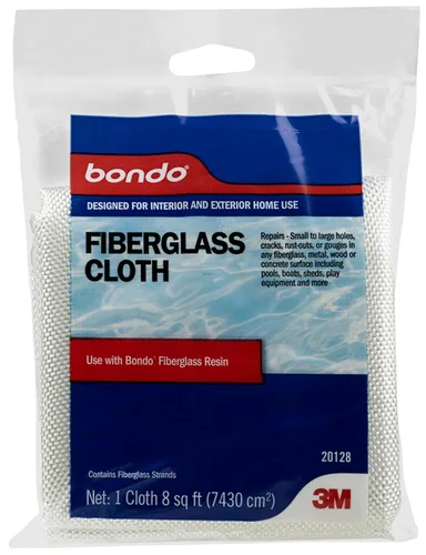 Vista 9 de Kit de resina para reparación de fibra de vidrio de bondo., Negro