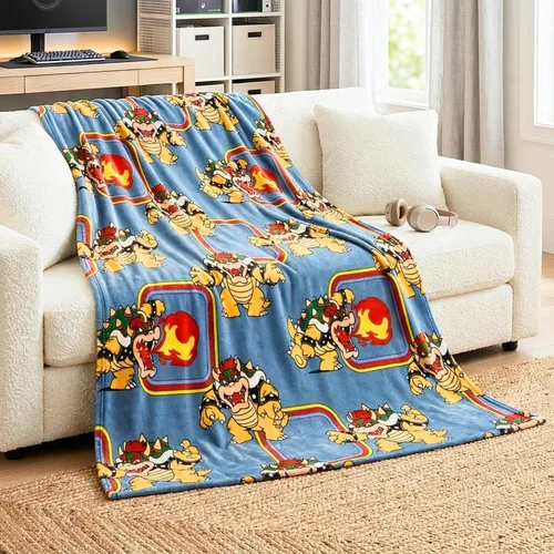 Vista 23 de Franco Ropa de cama de felpa suave para niños, manta de micro raschel, 46 x 60 pulgadas, Avatar The Last Airbender
