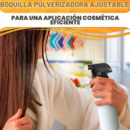 Vista 9 de Paquete de 4 boquillas de pulverización para botellas, tubo de ajuste para 4 Pcs Negro