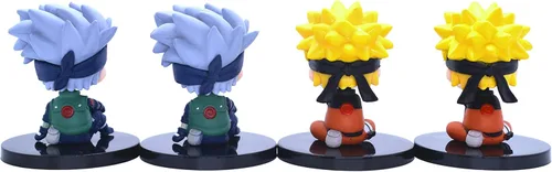 Vista 4 de Juego de 4 figuras de anime Kakashi Uzumaki
