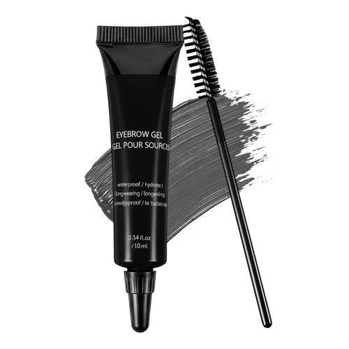 Gel/tinte líquido para cejas a prueba de manchas impermeable de larga duración, 24 horas, resistente al agua, de larga duración, juego de maquillaje