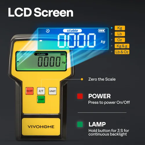 Vista 7 de VIVOHOME Serie VG - Juego de bomba de vacío y medidor de CA, bomba de vacío HVAC de 2 etapas de 1.5 HP 14.4CFM y kit de manómetro de colector de 4