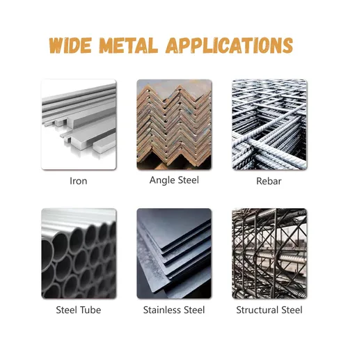 Vista 7 de Muelas abrasivas de 4 1/2 pulgadas para metal y acero inoxidable, disco de molienda para amoladora angular de 4-1/2 pulgadas x 1/4 pulgadas x 7/8