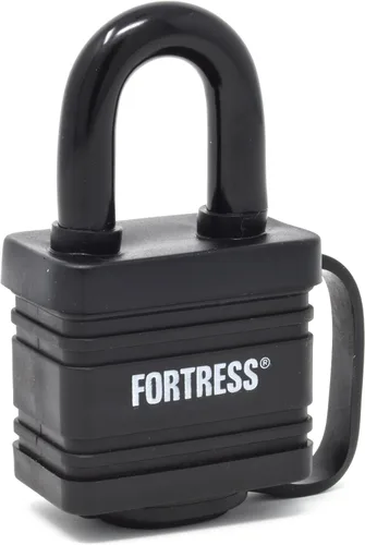 Vista 2 de Master Lock 1804TRI Candado laminado cubierto resistente a la intemperie de 1-9/16 pulgadas para resistencia al agua; paquete de 3