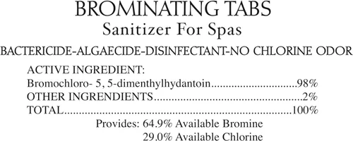 Vista 4 de SpaChoice Pestañas de bromación prémium de 1.5 libras para spas, tabletas de bromo para bañera de hidromasaje, fabricado en Estados Unidos
