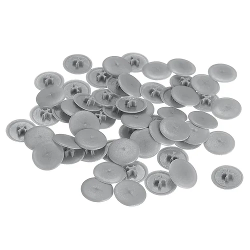 Vista 25 de HARFINGTON Cubiertas de tapa de rosca, 40 piezas de 0.453 x 0.118 in de plástico para tornillos de rosca Phillips Cam Tornillo autorroscante, beige