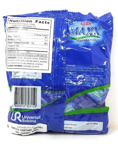 Vista 2 de Jack'n Jill Maxx Extra Strength - Caramelo de mentol extra fuerte, 7.05 onzas (paquete de 5)