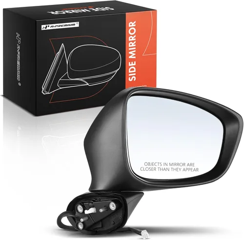 Vista 11 de A-Premium Espejo eléctrico para puerta del lado del conductor, compatible con Mazda CX-5 2013-2015, espejo retrovisor exterior plegable manual