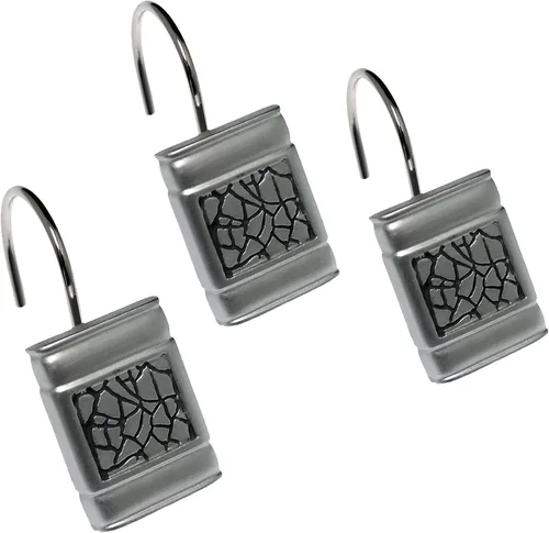Popular Bath Sinatra Ganchos de regadera de baño, modernos; accesorios de baño clásicos y decorativos, hermosos accesorios de baño con diseño de