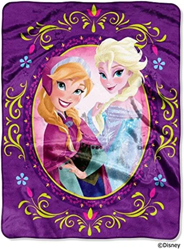 Vista 5 de Northwest Frozen Manta Throw de Toque Sedoso, 40" x 50", Chicas Mágicas