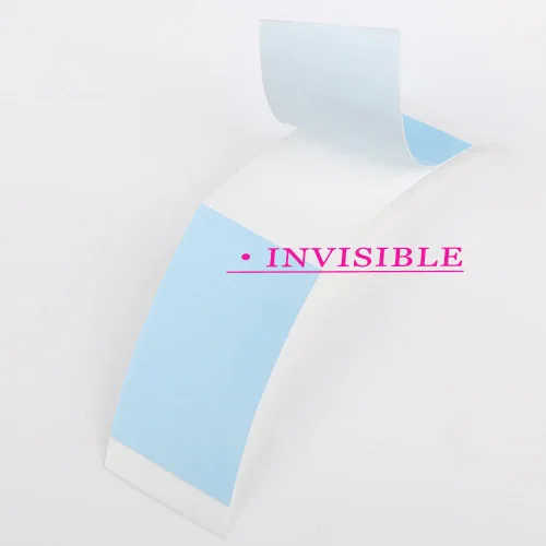 Vista 2 de Cinta adhesiva para peluca, 36 unidades, doble cara, impermeable, con tiras de cinta adhesiva para peluca frontal de encaje