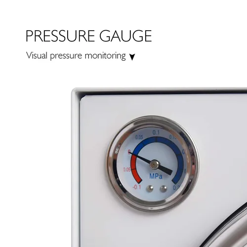 Vista 5 de 18L autoclave vacío alta presión alta temperatura máquina de vapor mini laboratorio Euipment Digital Display