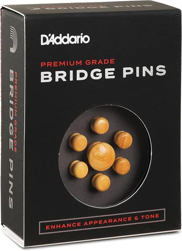 Vista 3 de D'Addario - Juego de pasadores de puente de boj con pasadores de extremo