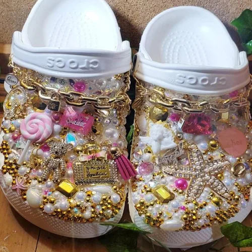 Vista 6 de 5000 PIEZAS de 4mm de Perlas Planas para Artesanía Oro, Perlas de Media Ronda de Imitación a Granel para Proyectos de Manualidades, Perlas de Parte