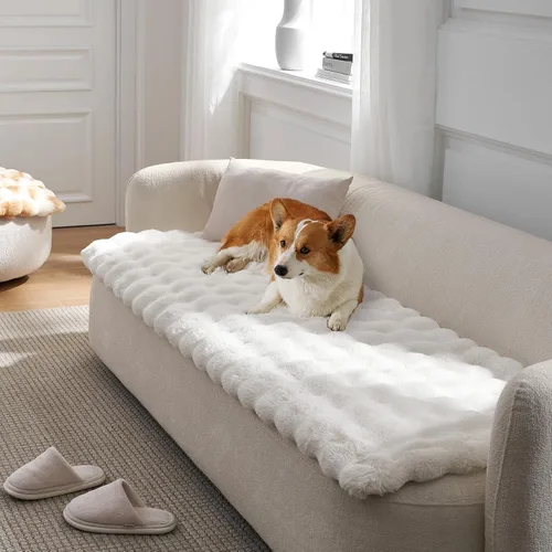 Vista 15 de COZY KISS Funda para silla de piel sintética, suave e impermeable para protector de asiento de automóvil, alfombrilla a prueba de orina líquida