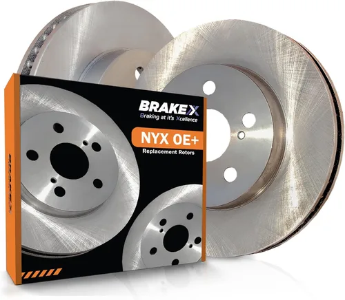 [Trasero] Kit de rotores de freno de repuesto Brake X | Rotores de disco X avanzados | para Mazda CX-3 2019-2020