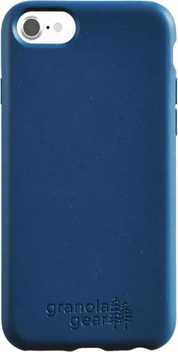 Vista 9 de Eco by GranolaGear - Funda ecológica para iPhone 6/6s/7/8/SE - Biodegradable, compostable, sin plástico, hecha de plantas - Piedra negra