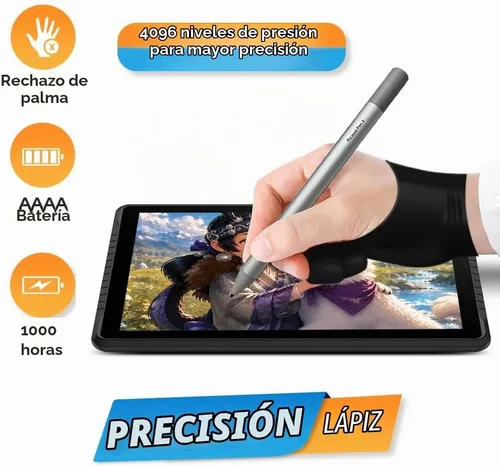 Vista 7 de PicassoTab 10" Standalone Drawing Tablet, No Computer Needed, Portable, A10