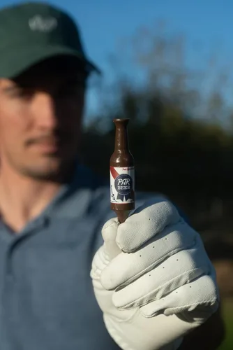 Vista 2 de Camisetas de golf con botella de cerveza, prácticamente irrompible y reciclable, paquete de 6, regalo de golf para hombres, despedida de soltero