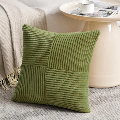 Vista 77 de Fancy Homi Fundas de almohada decorativas lumbares de color amarillo mostaza de 12 x 20 pulgadas para sala de estar, sofá cama, estilo rústico