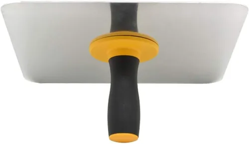 Vista 8 de Soporte para tablero de mortero, halcón de enlucido de aluminio con mango de agarre suave, pintura casera con mango herramienta de enlucido