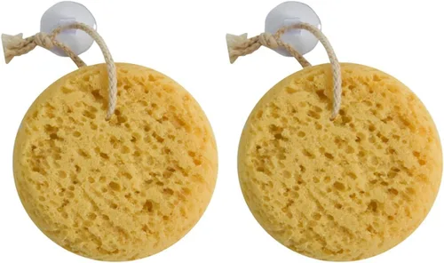 Evriholder Esponja corporal de espuma para exfoliar gran depurador para una ducha o baño relajante, paquete de 2