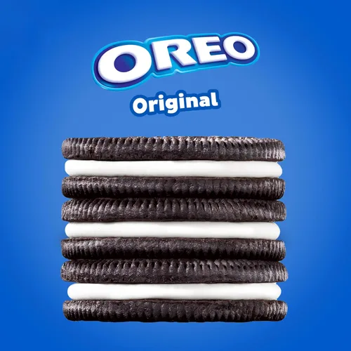 Vista 3 de OREO - Galletas de sándwich de chocolate, 30 paquetes de snack de 1.59 oz