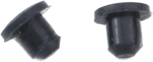 Vista 9 de 100 tapones de plástico de 0.118 pulgadas para agujeros, redondos, tapones para agujeros de panel, tapa de rosca, tapa de rosca, cubierta de Negro