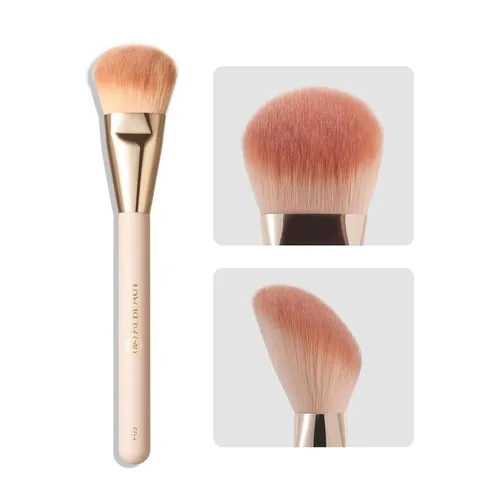 Vista 12 de Albeaut Brocha Correctora en Ángulo para Debajo de los Ojos para Corrector Líquido Crema en Polvo Iluminador Triangular Pequeña Contorno de Nariz