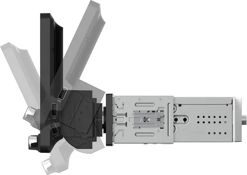 Vista 6 de Jensen CAR910W 9 pulgadas Mechless receptor multimedia con inalámbrico y con cable Apple CarPlay l Soporta dispositivos Android l SiriusXM-Ready l