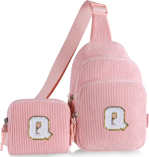 Vista 68 de Riñonera cruzada para niñas, Beige, Small