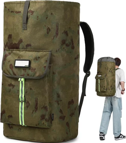 Vista 9 de mochila de lavandería, bolsas de lavandería extra grandes y resistentes, mochila de lavandería para estudiantes universitarios, cierre de cordón