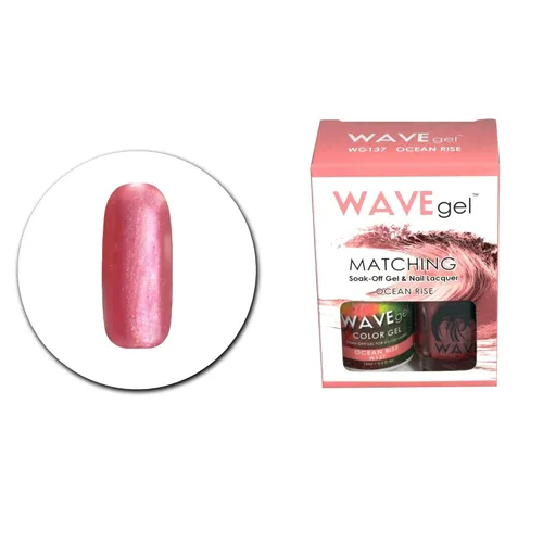 Vista 98 de WAVEGEL Soak-0ff - Juego de esmalte de uñas y gel a juego - Falu Coffee - W161-161 I 0.5 onzas