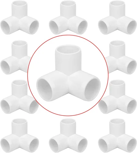 Vista 62 de Adaptador de acoplamiento de tubería de PVC de 4 pulgadas, accesorios de tubería (enchufe x enchufe), paquete de contratista, cédula 40, conectores