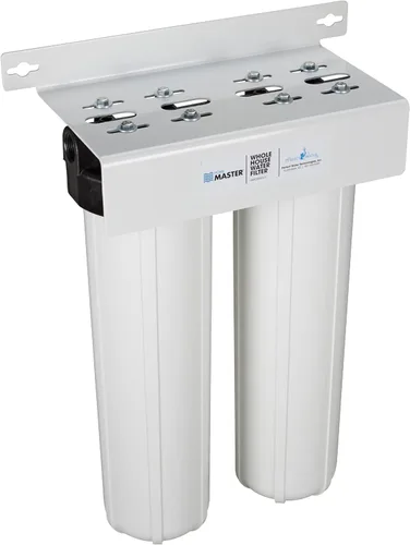 Home Master HMF2SMGCC. Filtro de agua de 2 etapas con carbono KDF85 y sedimentos multi-gradientes. Para toda la casa