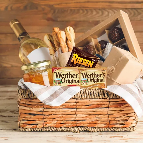 Vista 3 de Needzo Werther's - Surtido de caramelos duros y caramelos suaves originales envueltos individualmente, dulces y chocolates oscuros, regalos