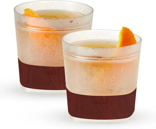 Vista 12 de HOST Vaso de cóctel Highball Freeze, vaso de cóctel congelado, vaso de café helado aislado de doble pared, enfriador de bebidas sin BPA, 10 oz.