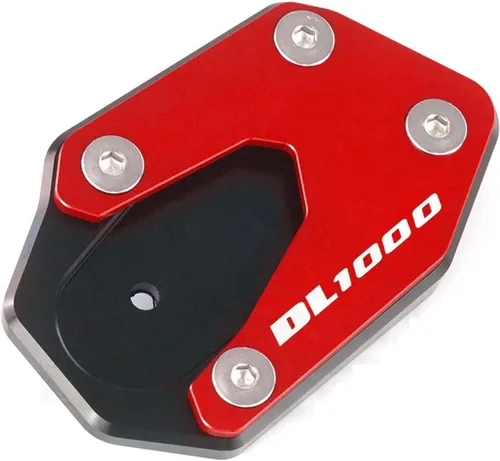 Soporte lateral para moto Suzuki DL1000 para V-Strom 1000 1000XT 1000 XT 2014 2020 2021 2022 (color : rojo)