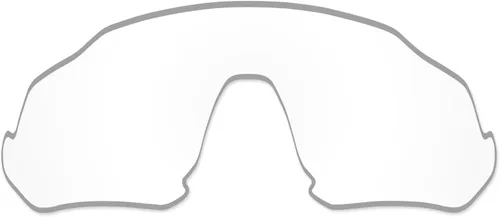Vista 9 de Lenses Replacement for Oakley Flight Jacket OO9401 Sunglass - Confirm Fit Scratch Resistant Abrigo de espejo negro polarizado