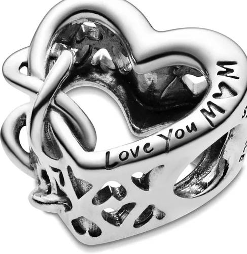 Vista 4 de PANDORA Love You Mom Infinity Heart, Metal