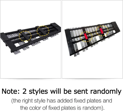 Vista 4 de Plegable 30 notas Glockenspiel xilófono marco de madera barras de aluminio educativo percusión instrumento musical regalo