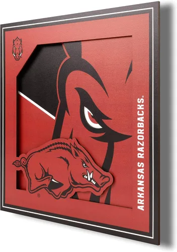 Vista 26 de YouTheFan NCAA Alabama Crimson Tide Serie de Logo 3D de Arte de Pared - 12x12 pulgadas