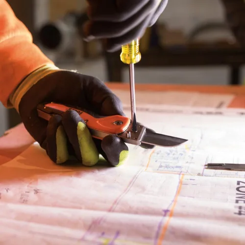 Vista 7 de Cuchillas de repuesto para cuchillo plegable Klein Tools No. 44218, paquete de 3