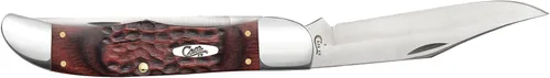 Vista 4 de Case WR XX - Navaja de bolsillo plegable de madera de rosa para cazadores, artículo #189 – (6265Sab SS) – Longitud cerrada: 5 1/4 pulgadas